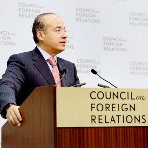 Felipe Calderon at the Council on Foreign Relation